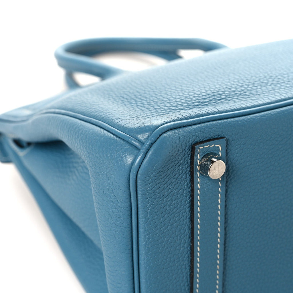 Togo Birkin 30 Blue Jean