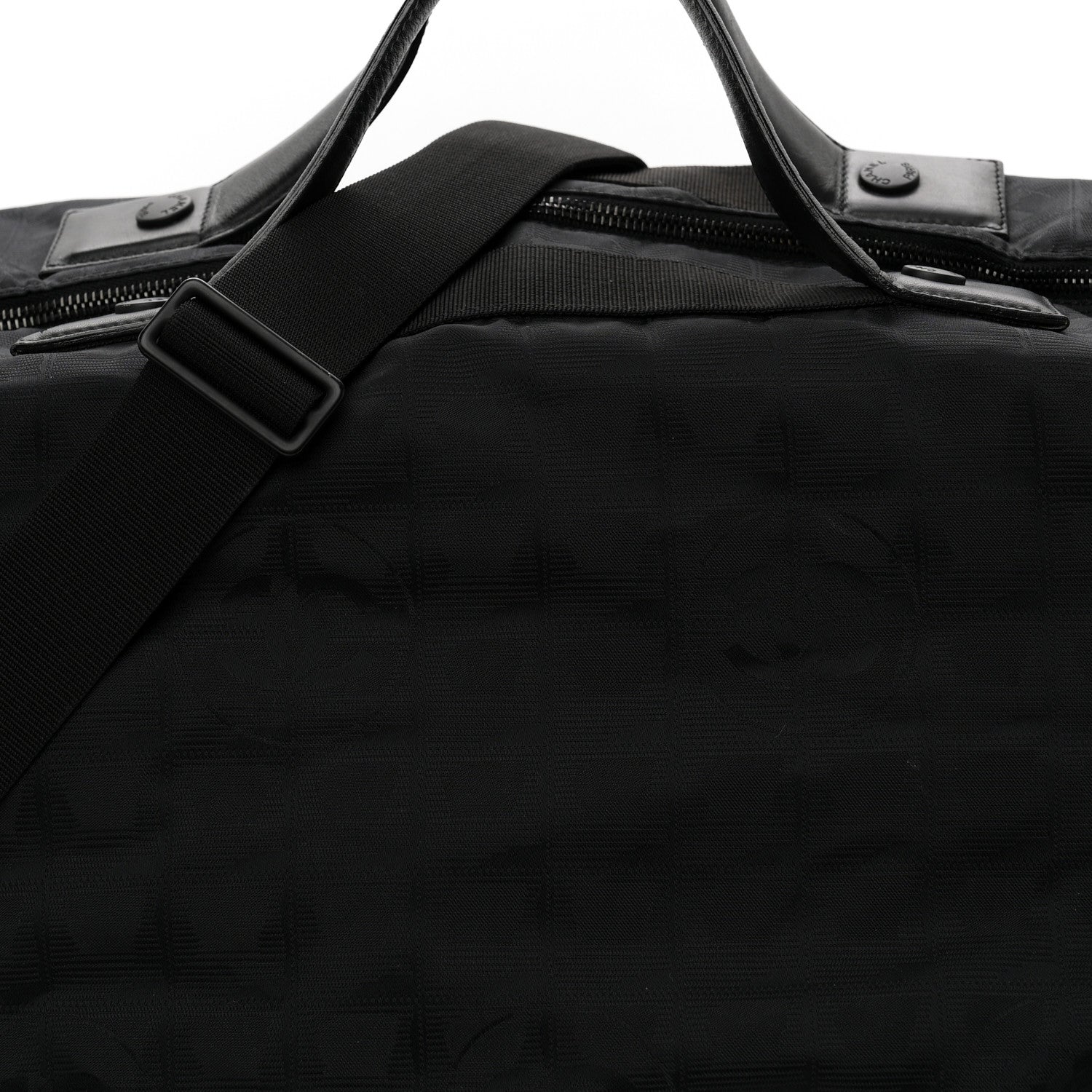 Nylon Travel Duffle Black