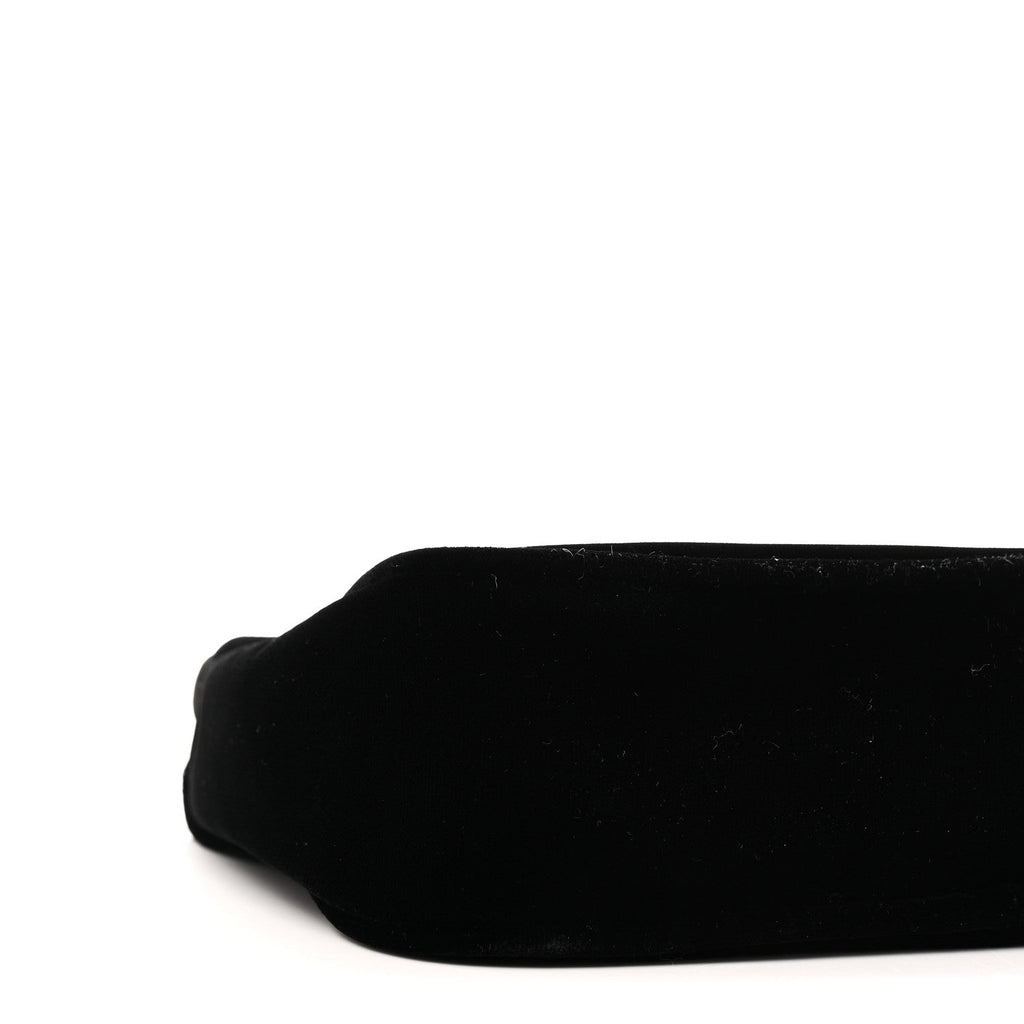 Velvet Nappa Mini Re-Edition Shoulder Bag Black