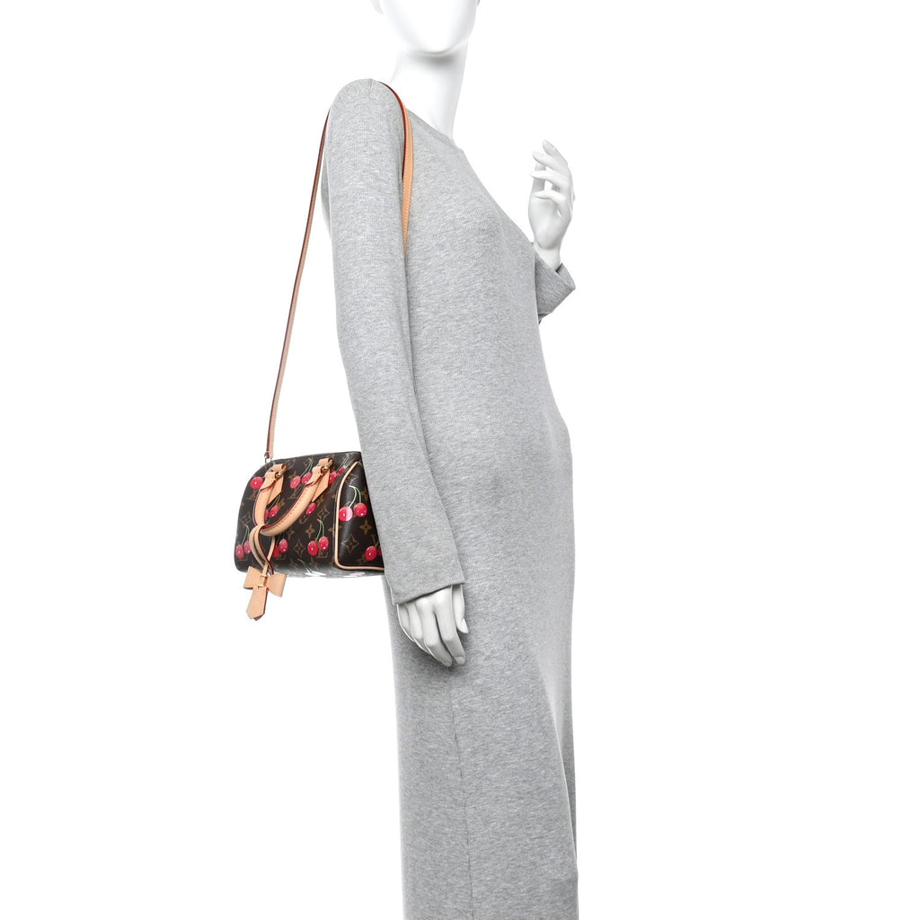 LV X TM Monogram Cerises Speedy Bandouliere 20
