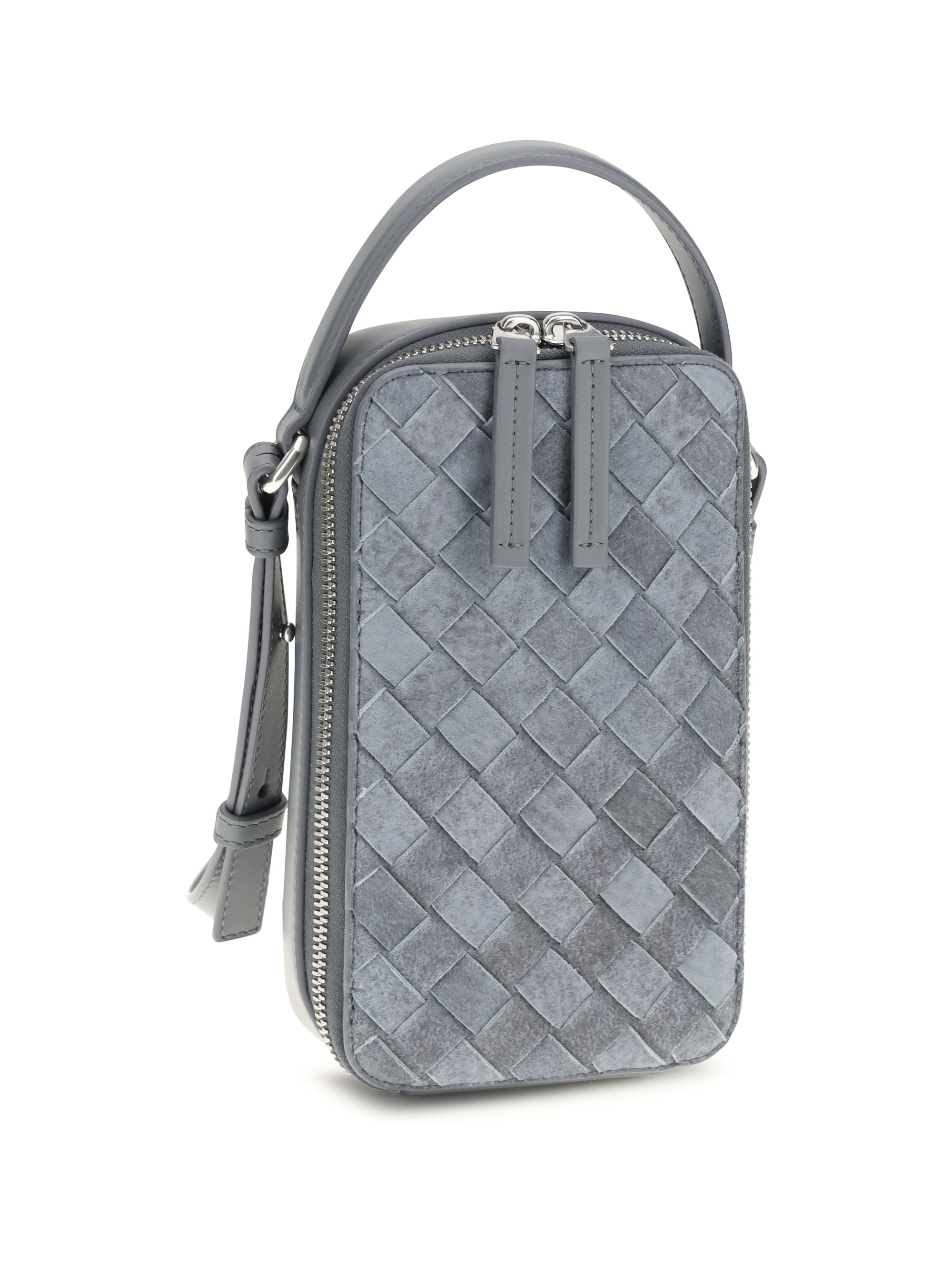 Bottega Veneta Men Woven Phone Case