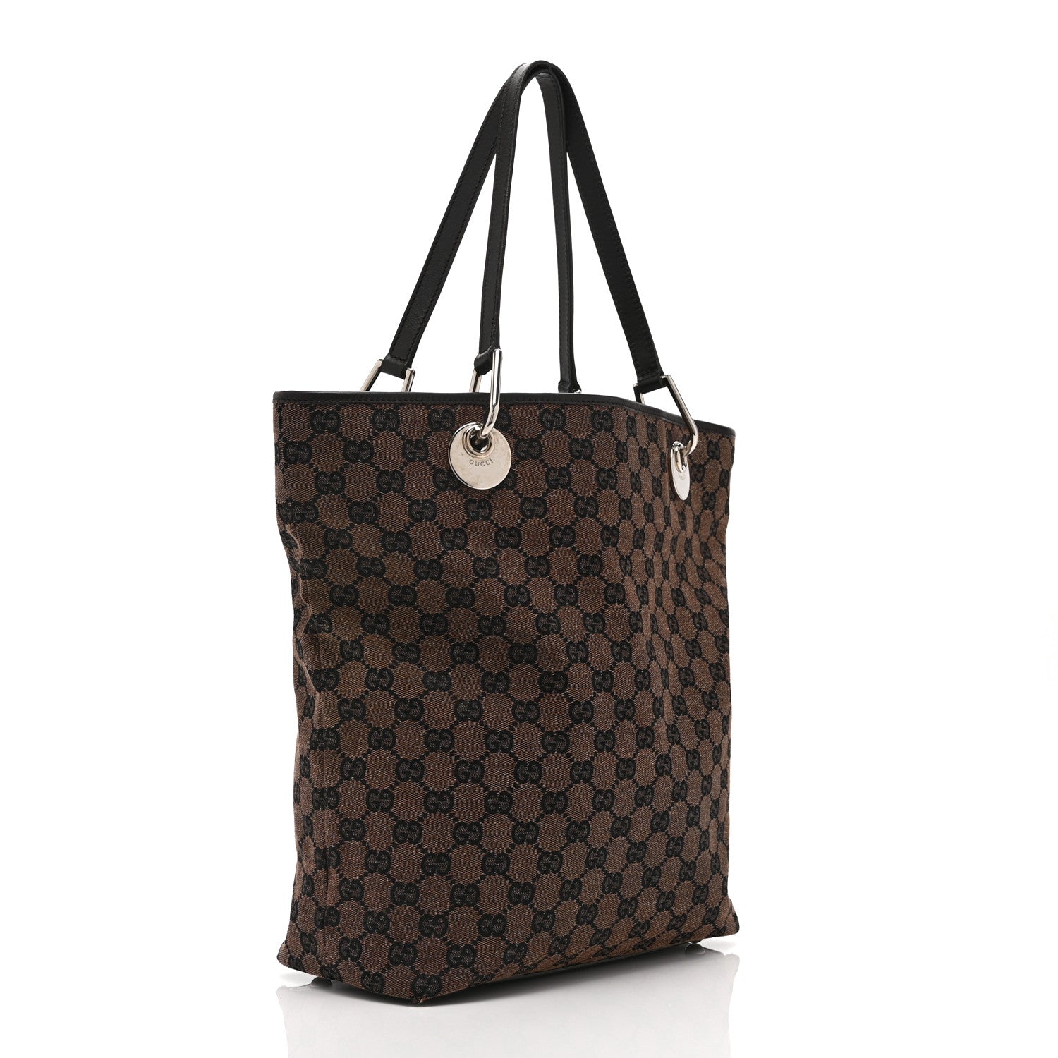 Monogram Large Eclipse Tote Dark Brown