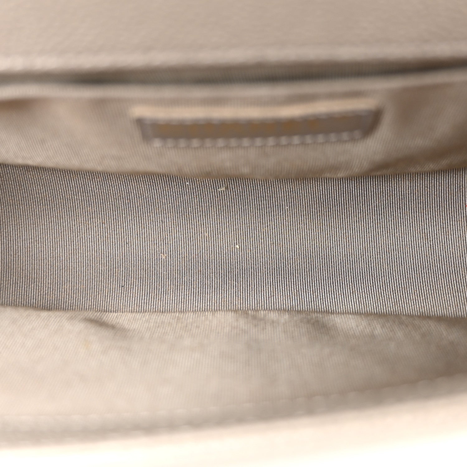 Caviar Quilted Medium Boy Flap Grey