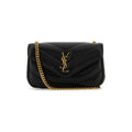 LOULOU MINI in lambskin in Black