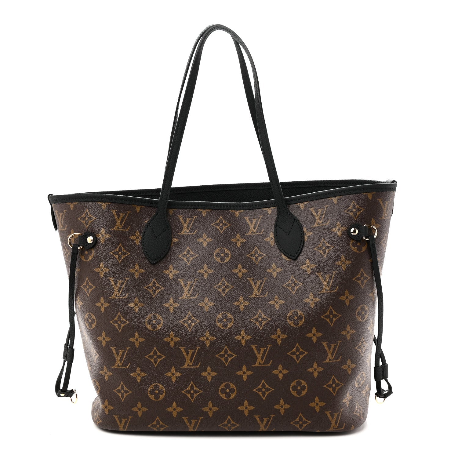 Monogram Calfskin Neo Neverfull Inside Out MM Black