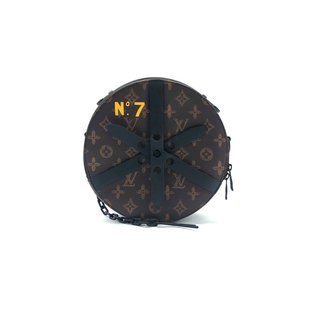 Louis Vuitton Wheel Box Monogram Coated Canvas 2way Shoulder Bag