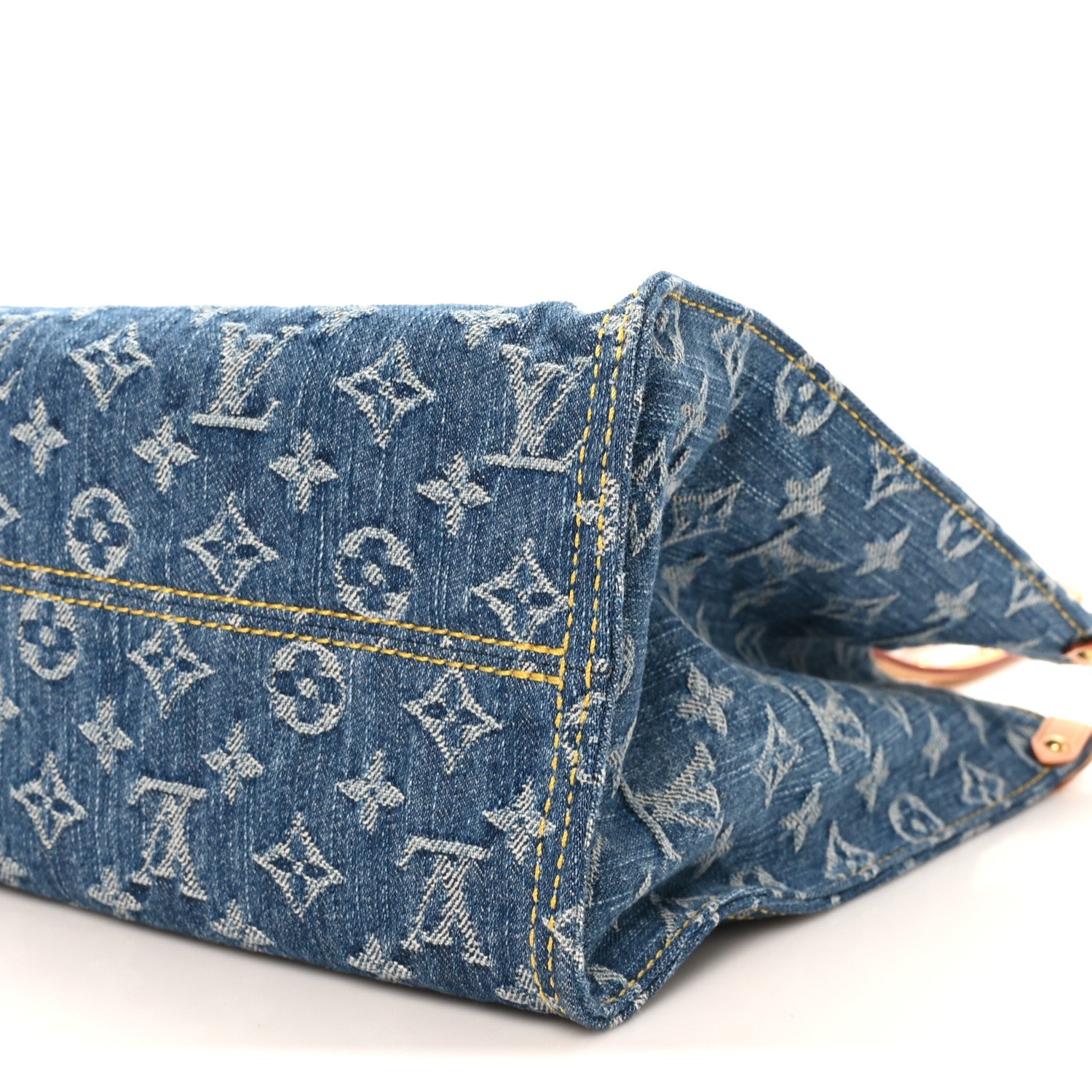 Monogram Denim Onthego MM Blue