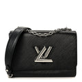 Epi Twist Shoulder Bag MM Black