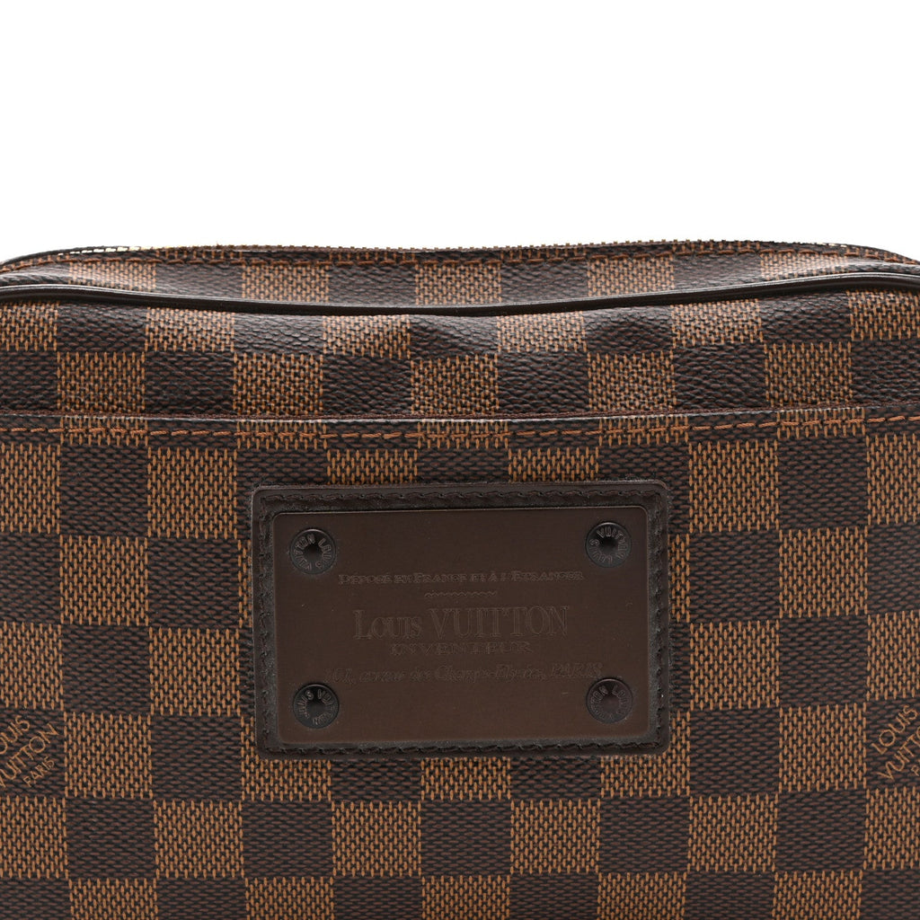 Damier Ebene Brooklyn Bum Bag
