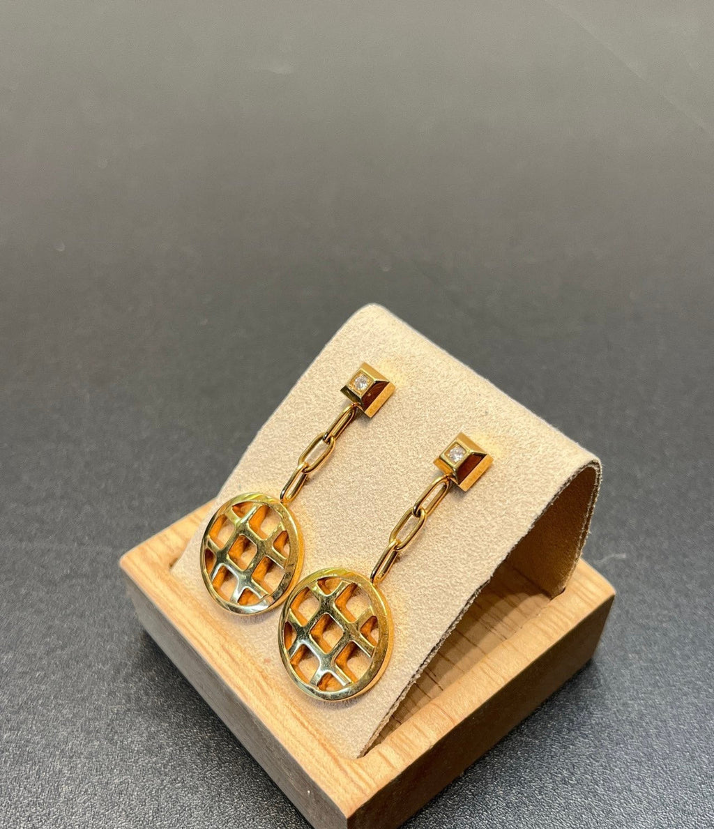 Cartier Earrings Pasha de Cartier with Diamonds
