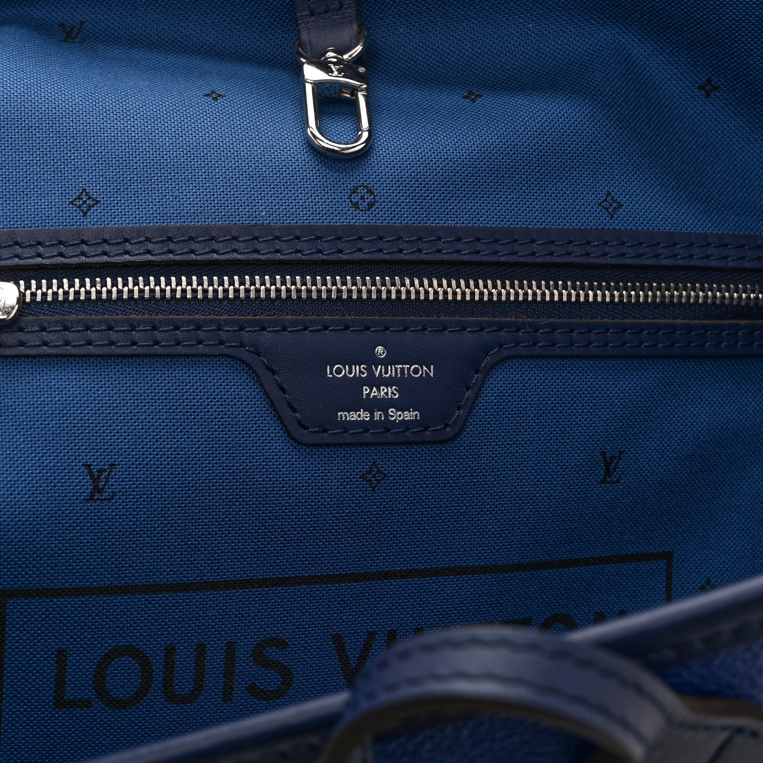 Monogram Escale Neverfull MM Blue