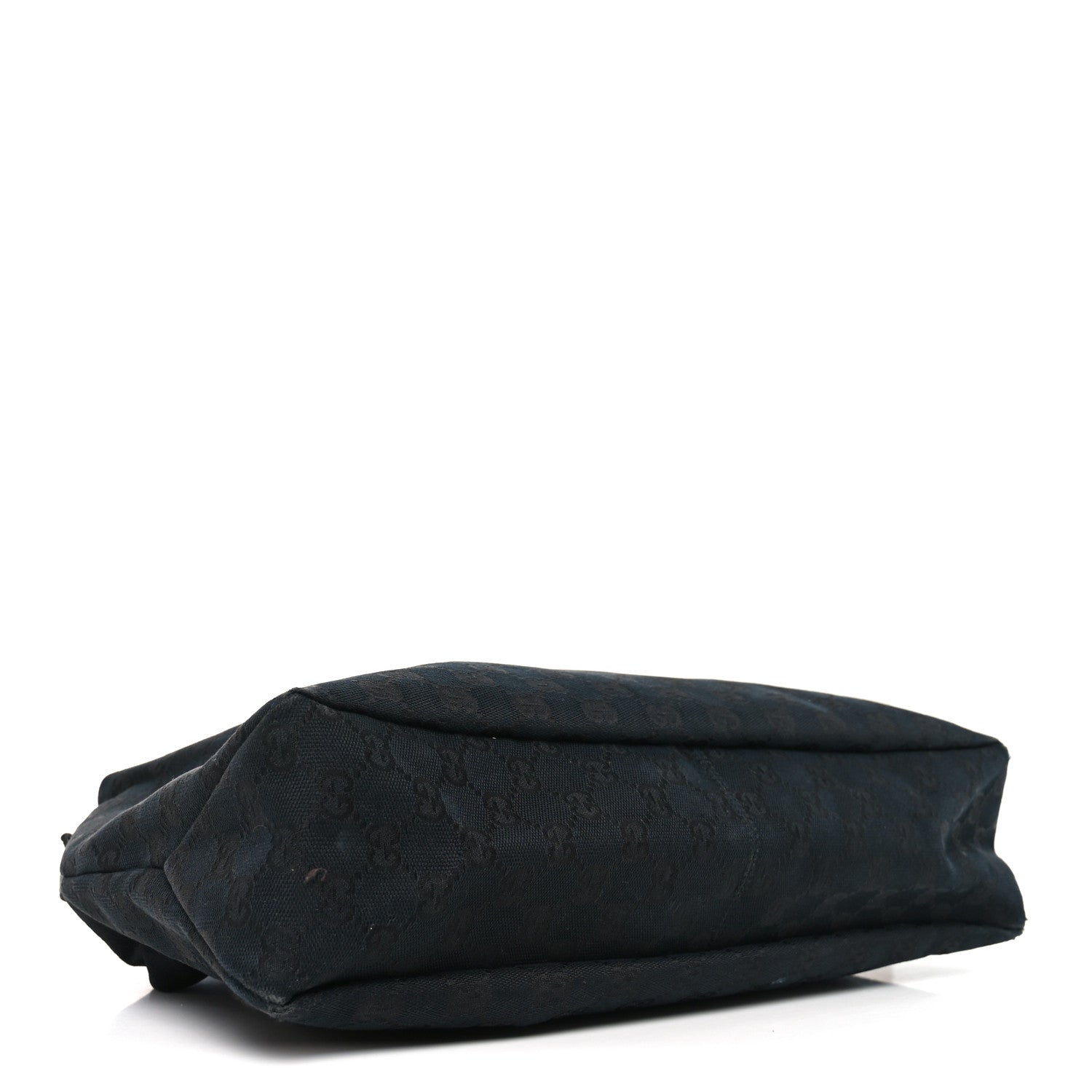 Monogram Medium Horsebit Chain Hobo Black