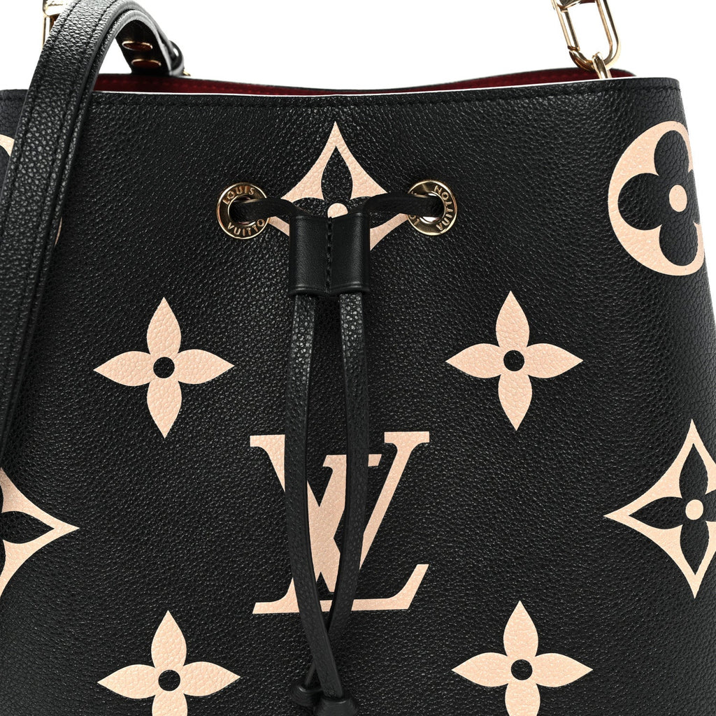 Empreinte Monogram Giant Neonoe MM Black Beige