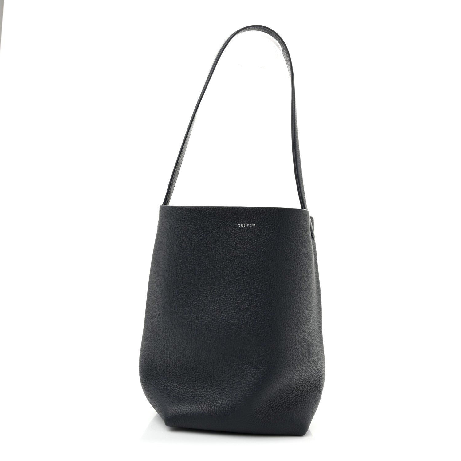 Grained Calfskin Medium N/S Park Tote Marine