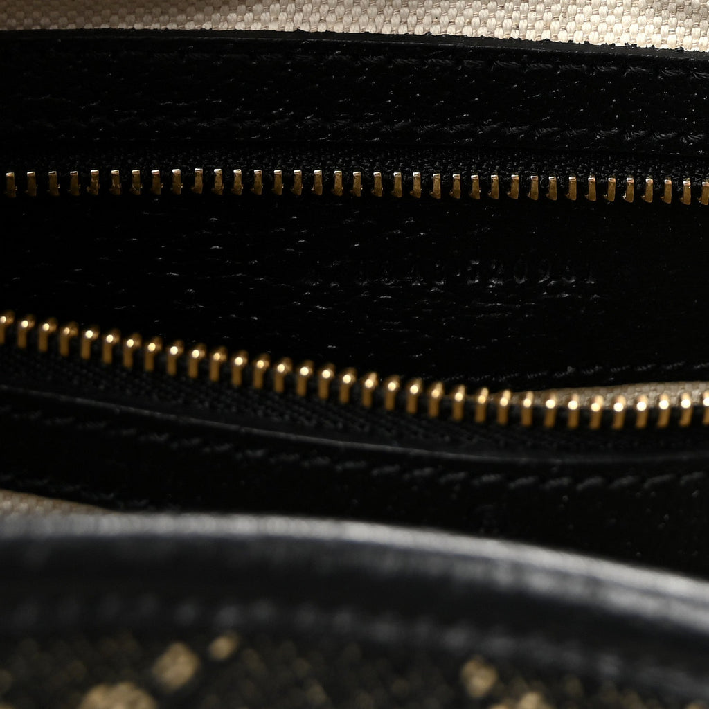 Jacquard Denim GG Monogram Small Jackie 1961 Hobo Black Ivory
