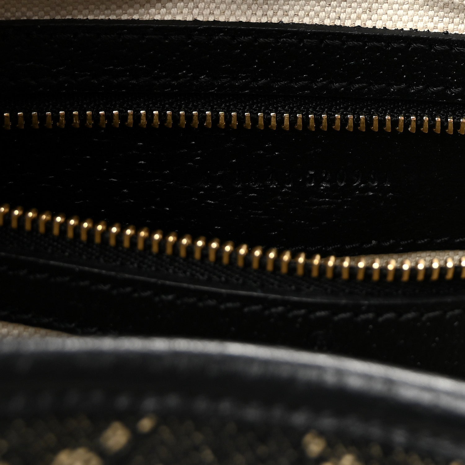 Jacquard Denim GG Monogram Small Jackie 1961 Hobo Black Ivory