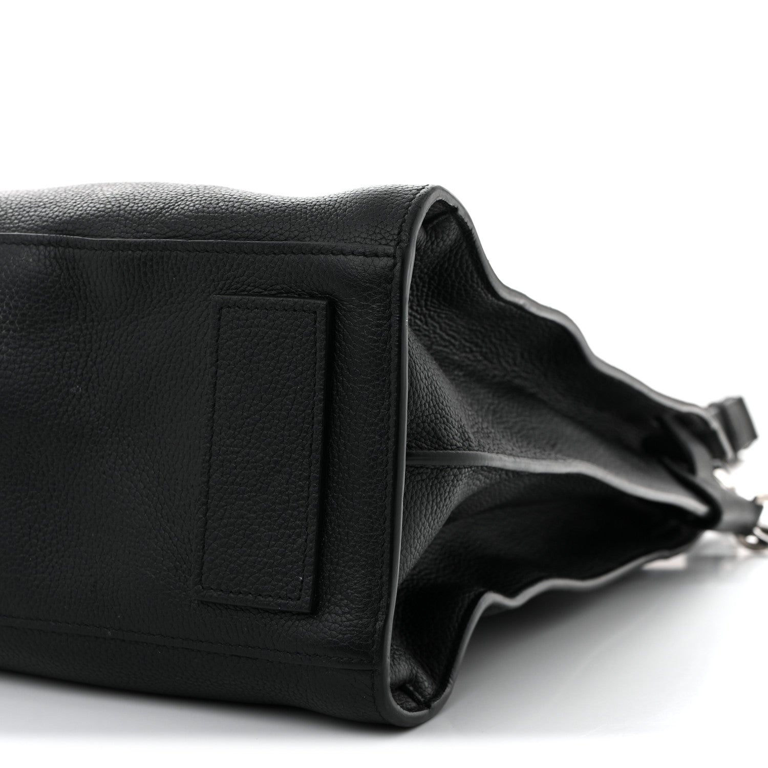 Grained Calfskin Sac De Jour Souple North South Tote Black