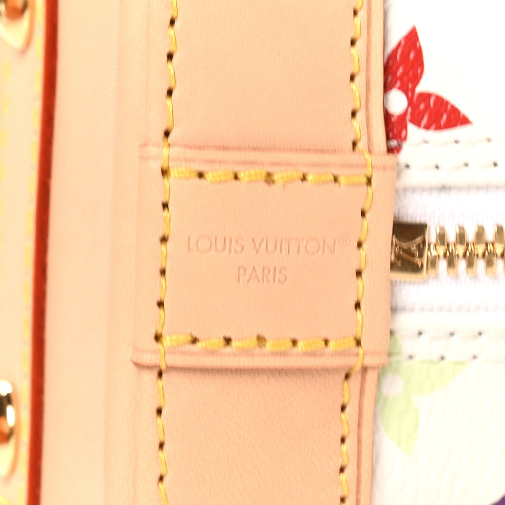 LV x TM Monogram Multicolor Alma BB White