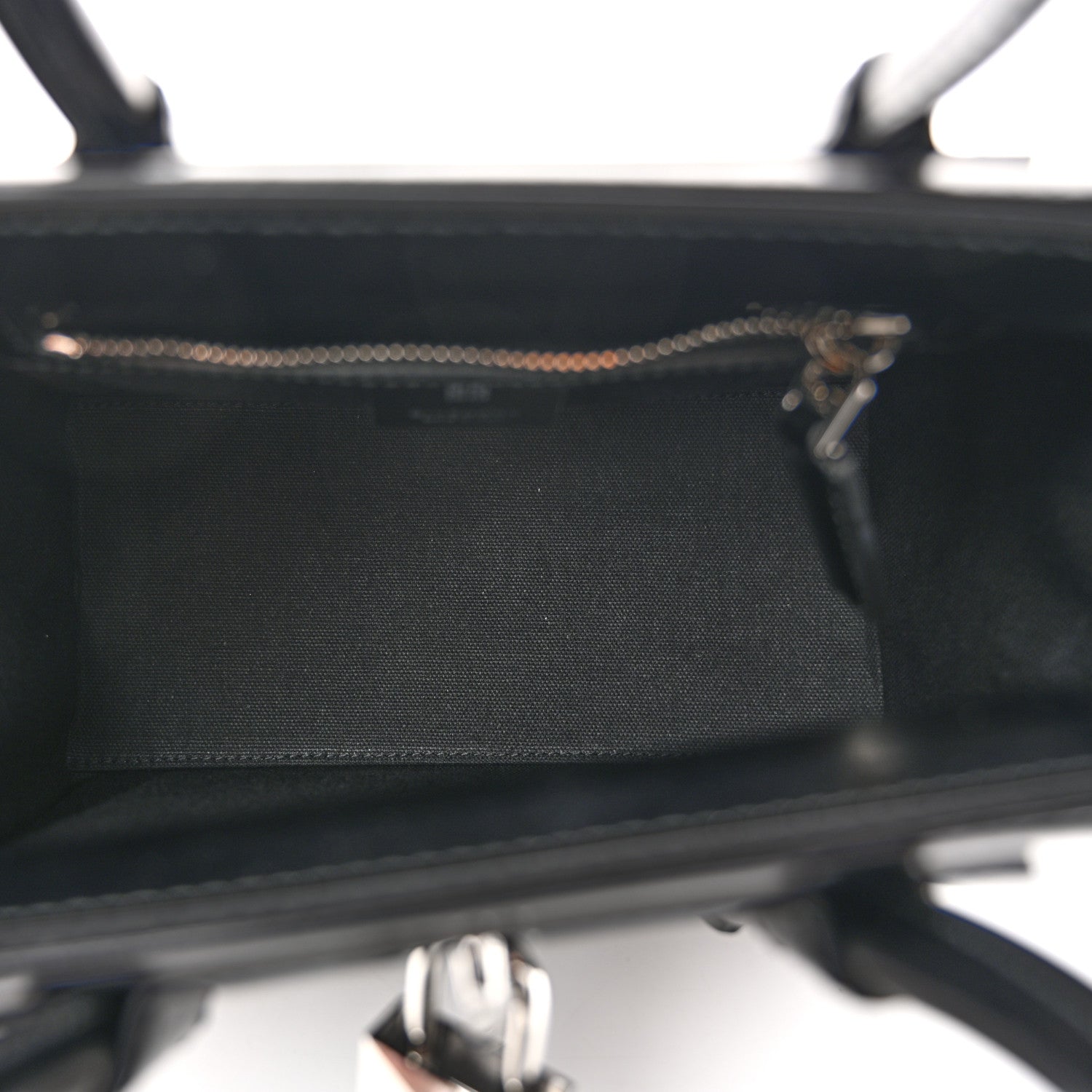 Box Calfskin Mini Lock Antigona Shoulder Bag Black