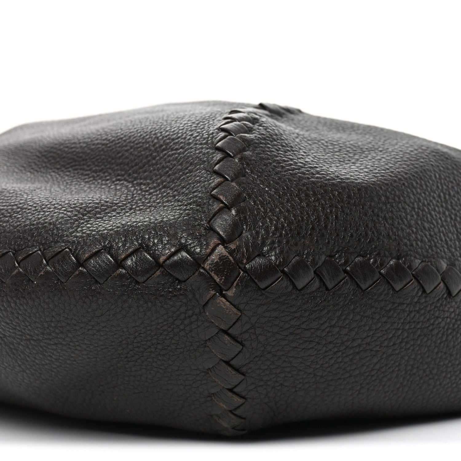Cervo Deerskin Large Hobo Ebano