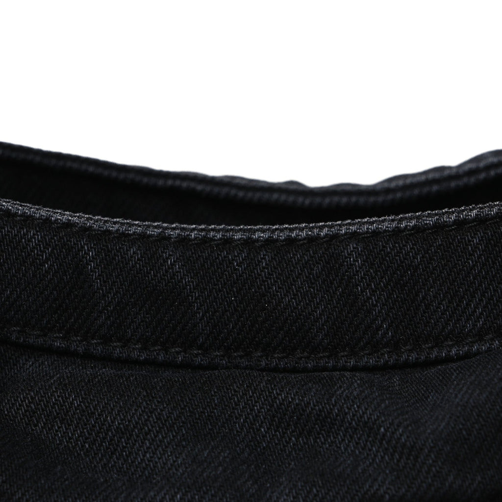 Washed Denim Classic Hardware Small Le City Black