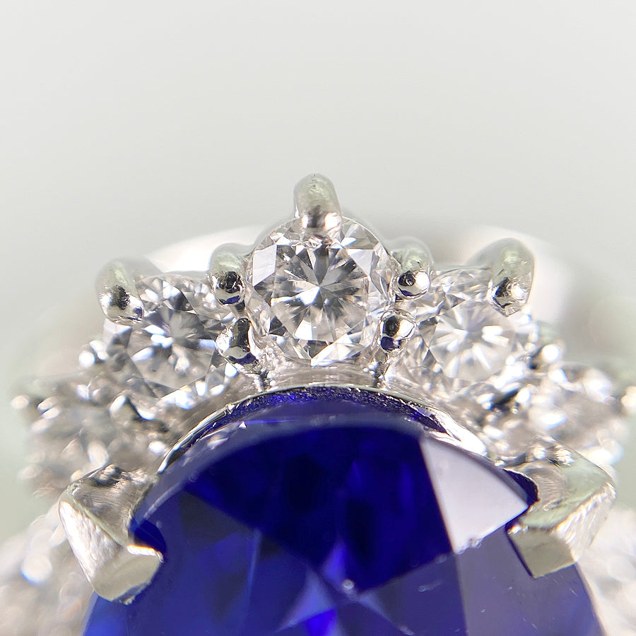 Ring Platinum Tanzanite