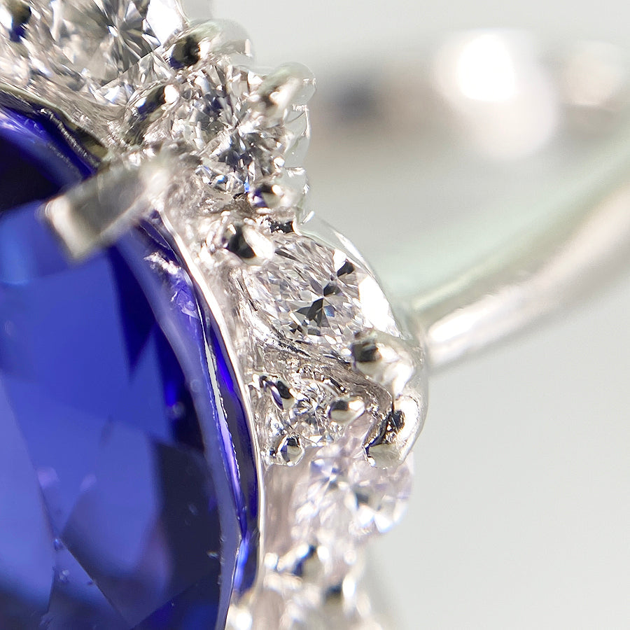 Ring Platinum Tanzanite
