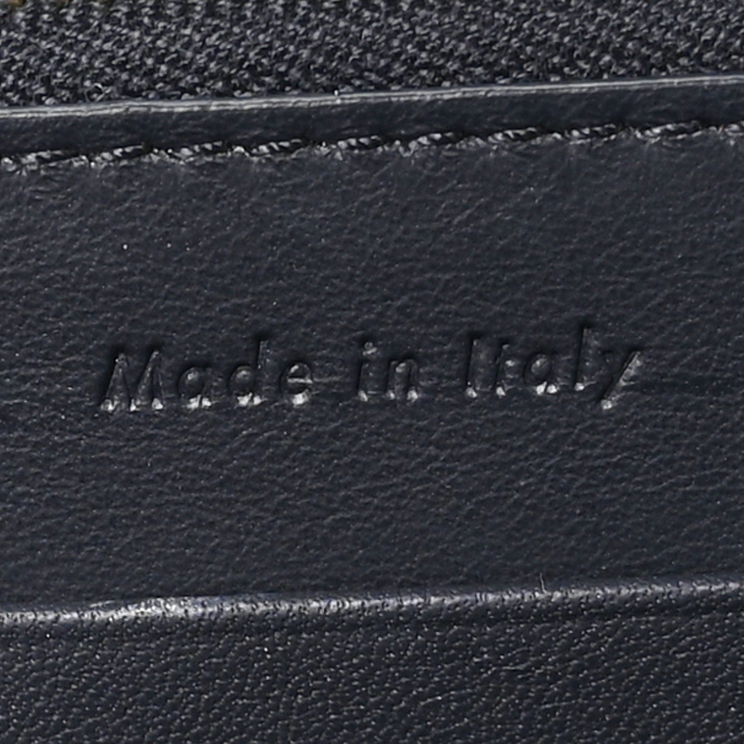 Smooth Calfskin Trotteur Clutch Navy Blue Red
