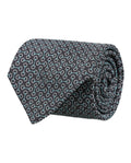 Gucci Mens Horsebit Silk Jacquard Tie