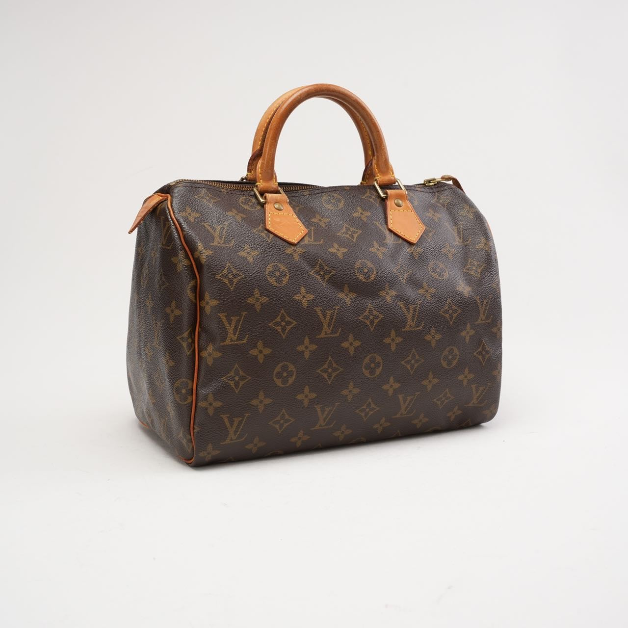 Louis Vuitton Vintage Monogram Speedy 30 Brown 2003