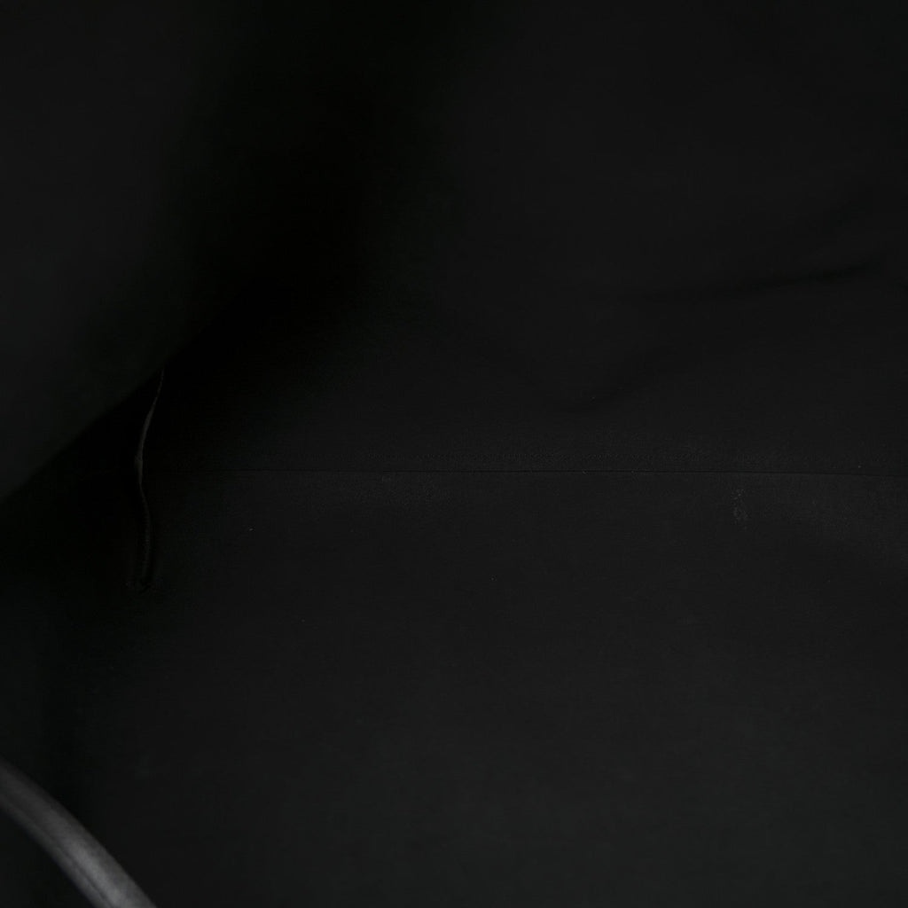 Calfskin Large Shopping Tote Black