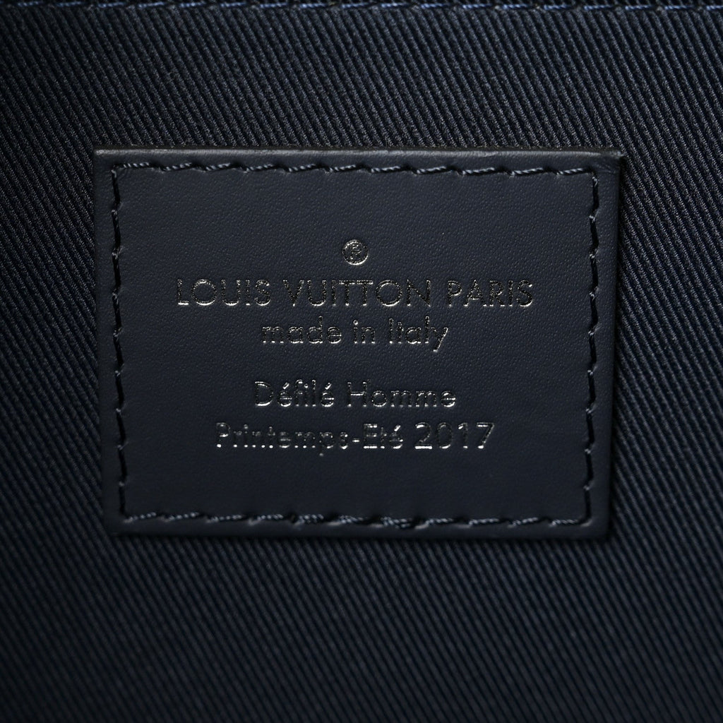 Savane Monogram Zebra Chapman Messenger GM Encre