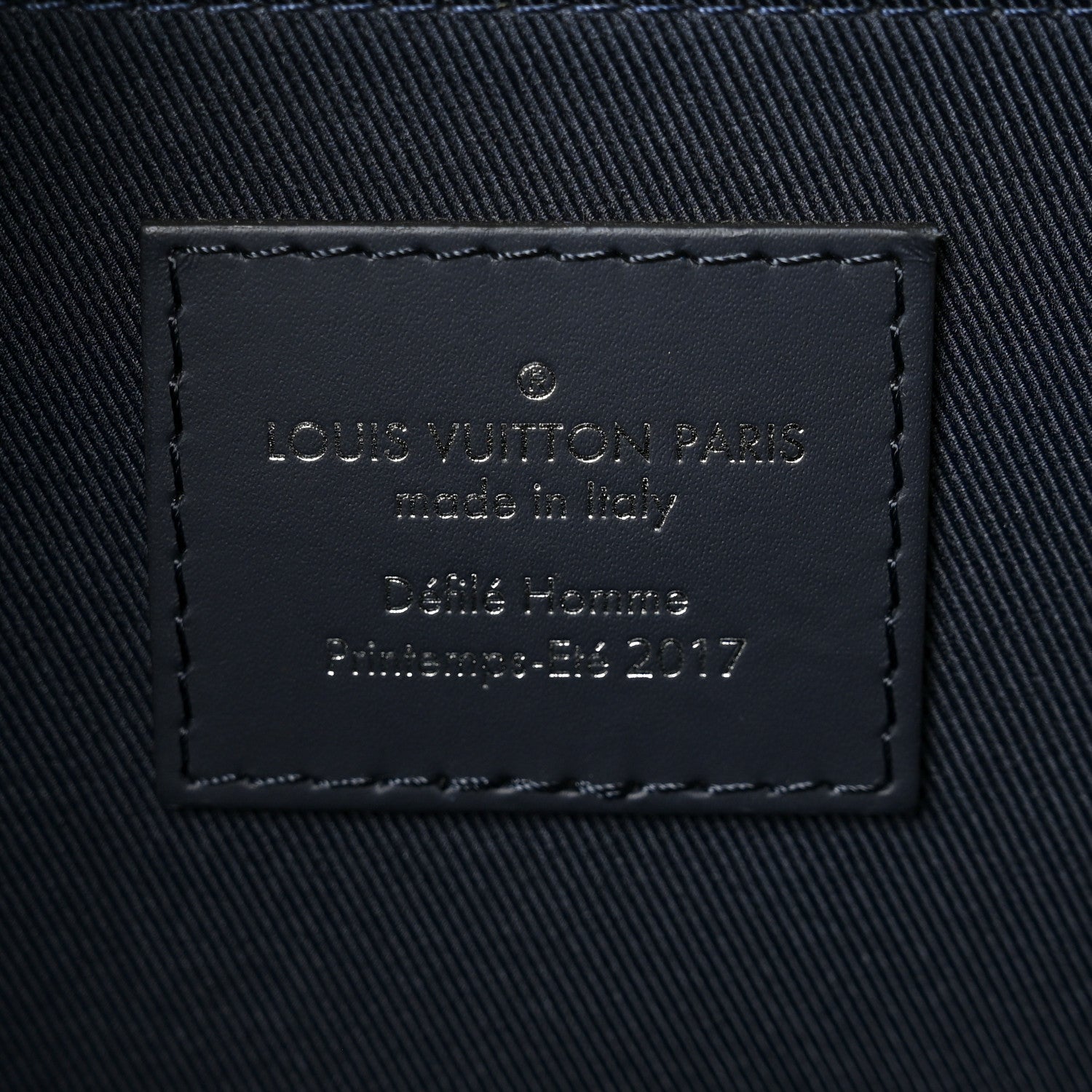 Savane Monogram Zebra Chapman Messenger GM Encre