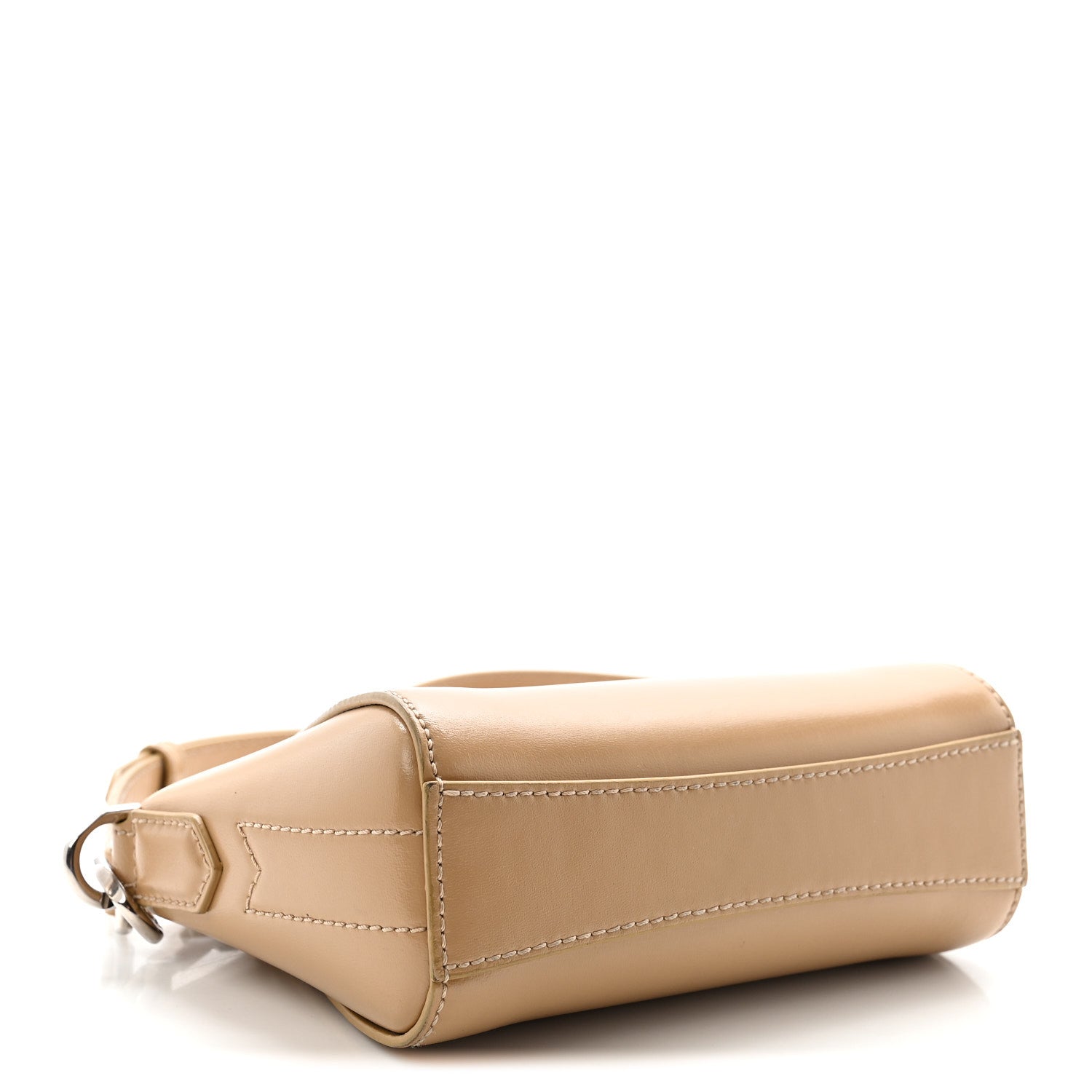 Smooth Calfskin Nano Antigona Beige Cappuccino