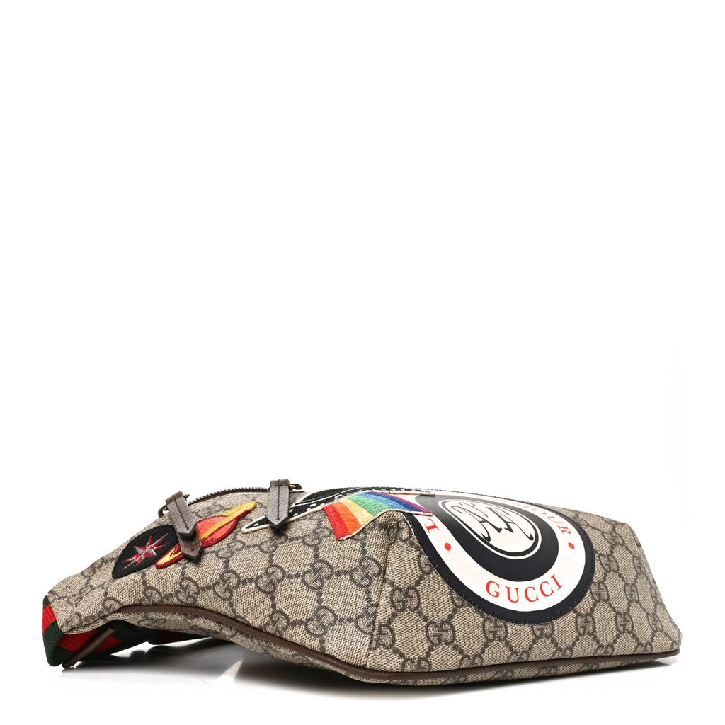GG Supreme Monogram Courrier Belt Bag Beige New Acero