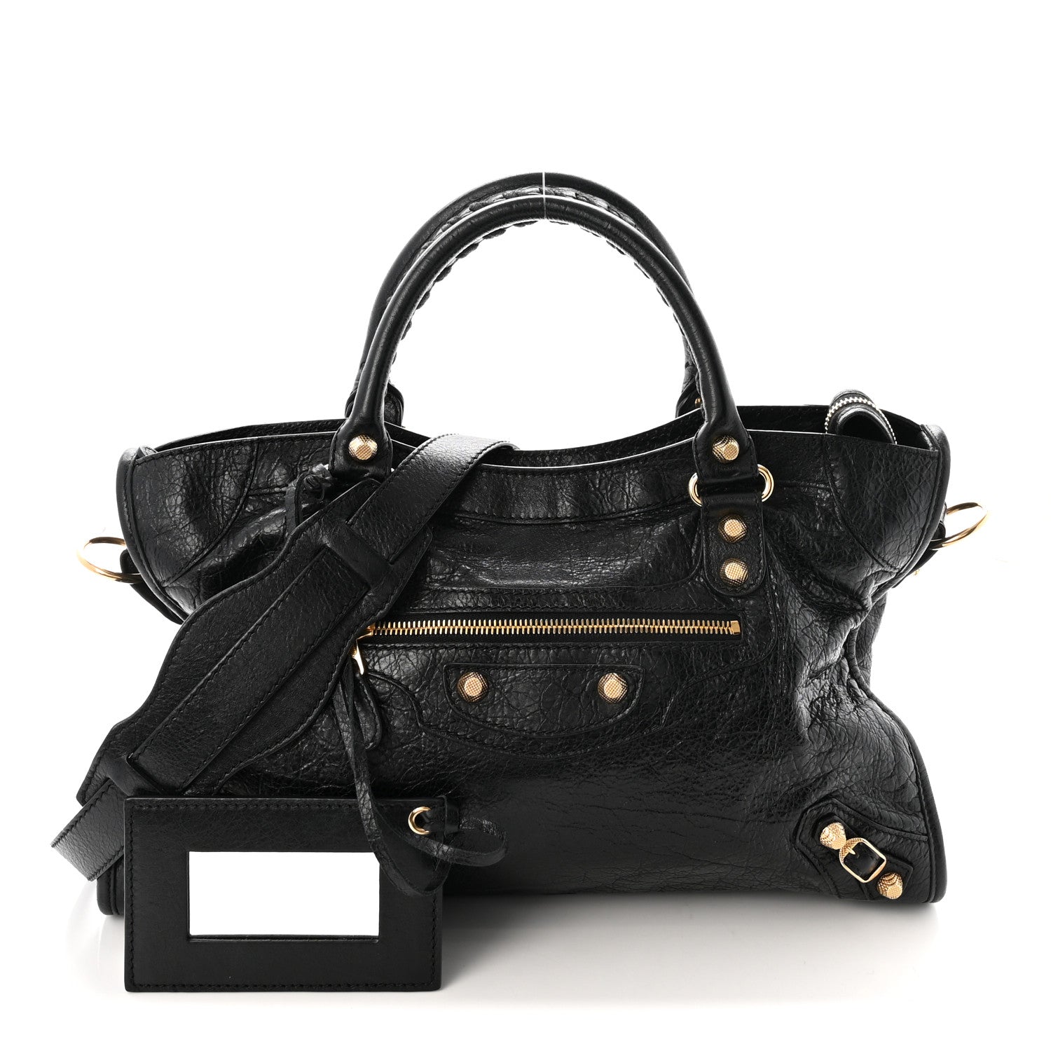 Agneau Giant 12 Gold Hardware City Black