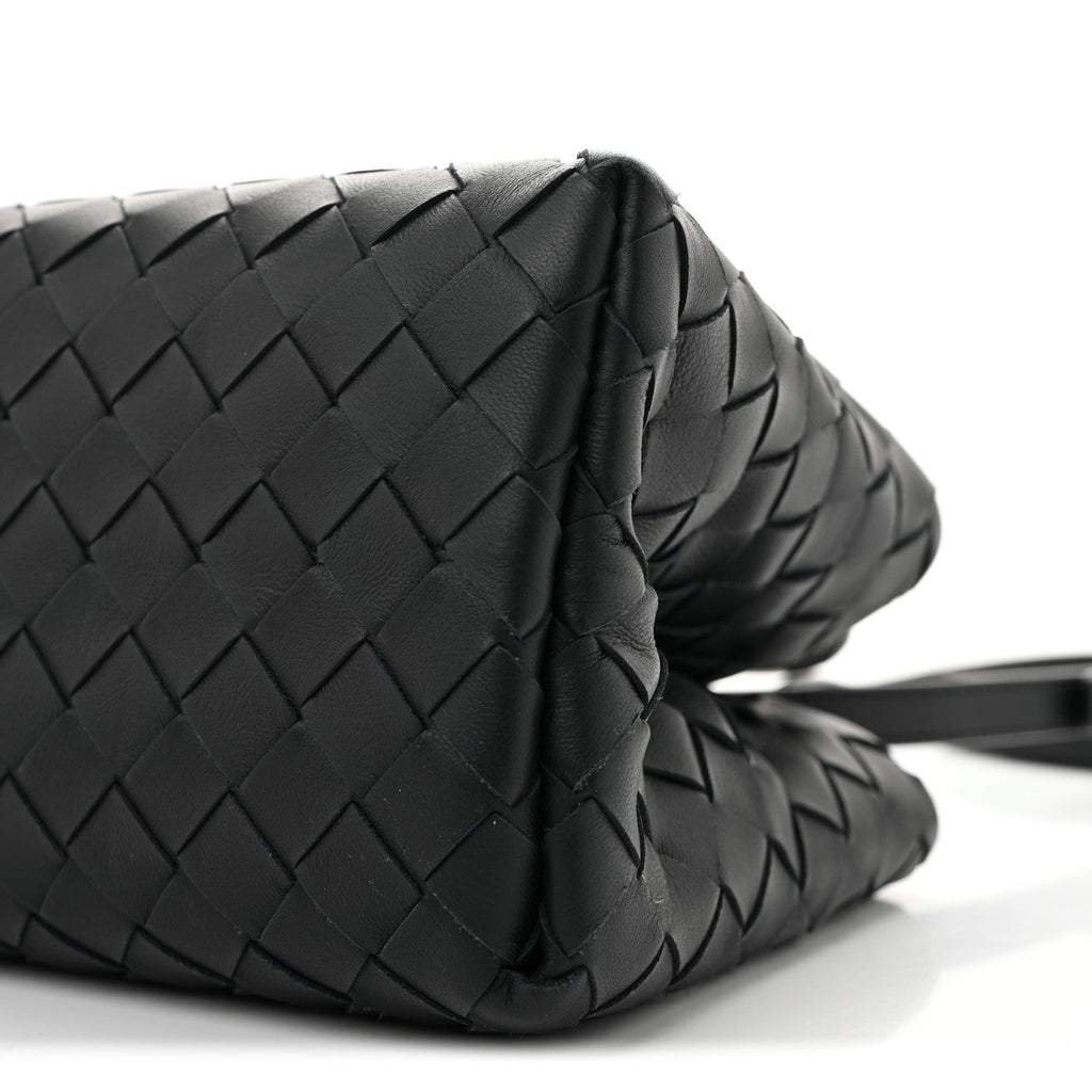 Nappa Intrecciato Small Tote Black