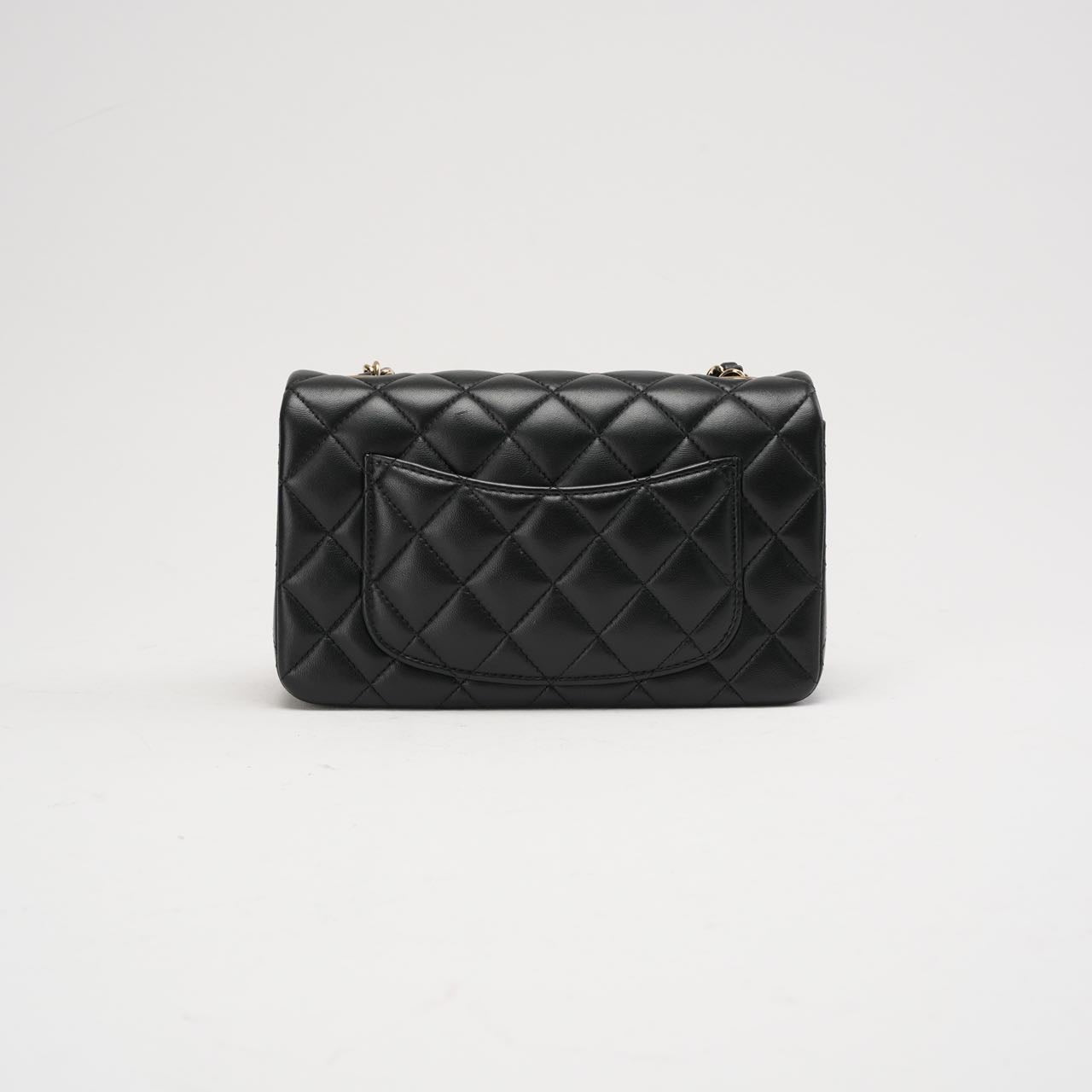 Chanel Black Mini Tangle Classic Flap Bag 2019