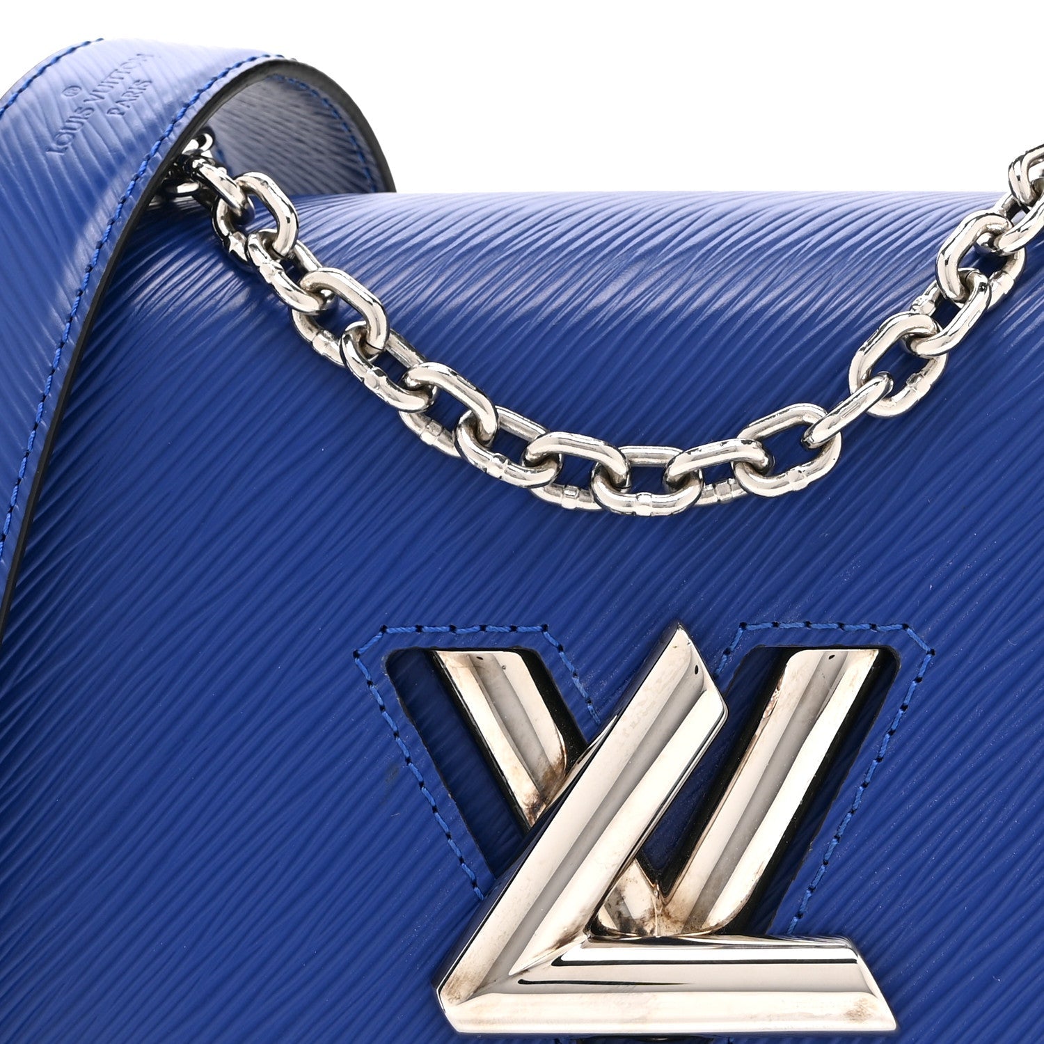 Epi Twist Shoulder Bag PM Blueberry