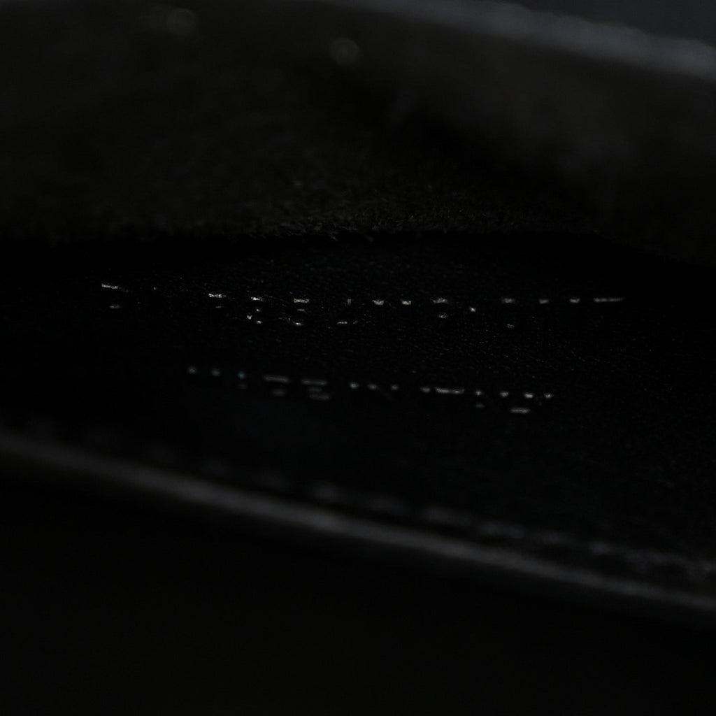 Smooth Calfskin Medium Classic Monogram Kate Tassel Satchel Black