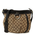 Monogram Small D Gold Ring Messenger Dark Brown