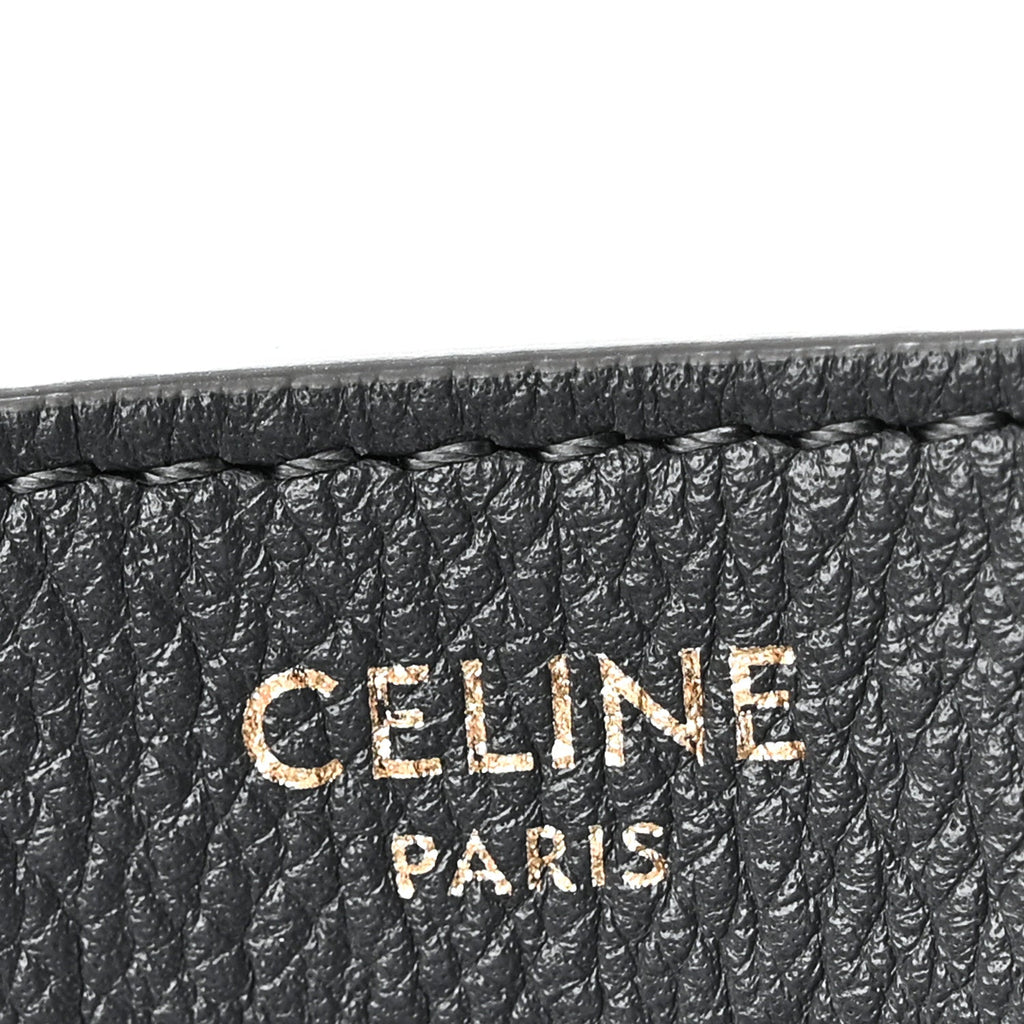 Calfskin Triomphe Heloise Shoulder Bag Slate Grey