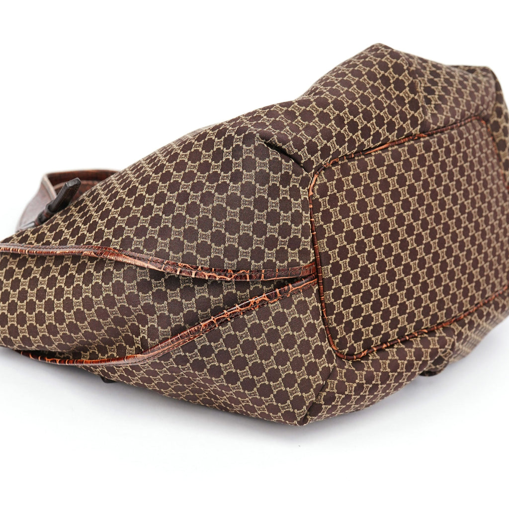 Brown Triomphe Bittersweet Shoulder Bag
