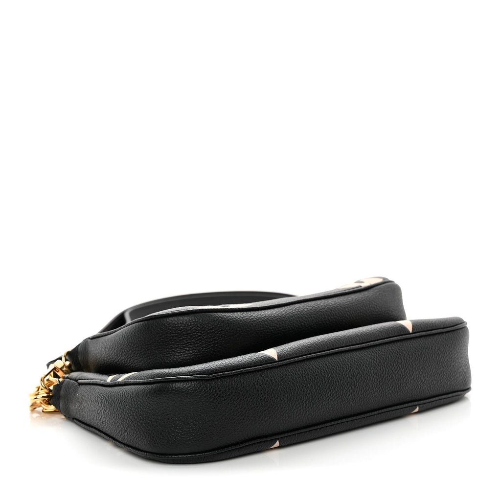 Empreinte Monogram Giant Multi Pochette Accessories Black Beige