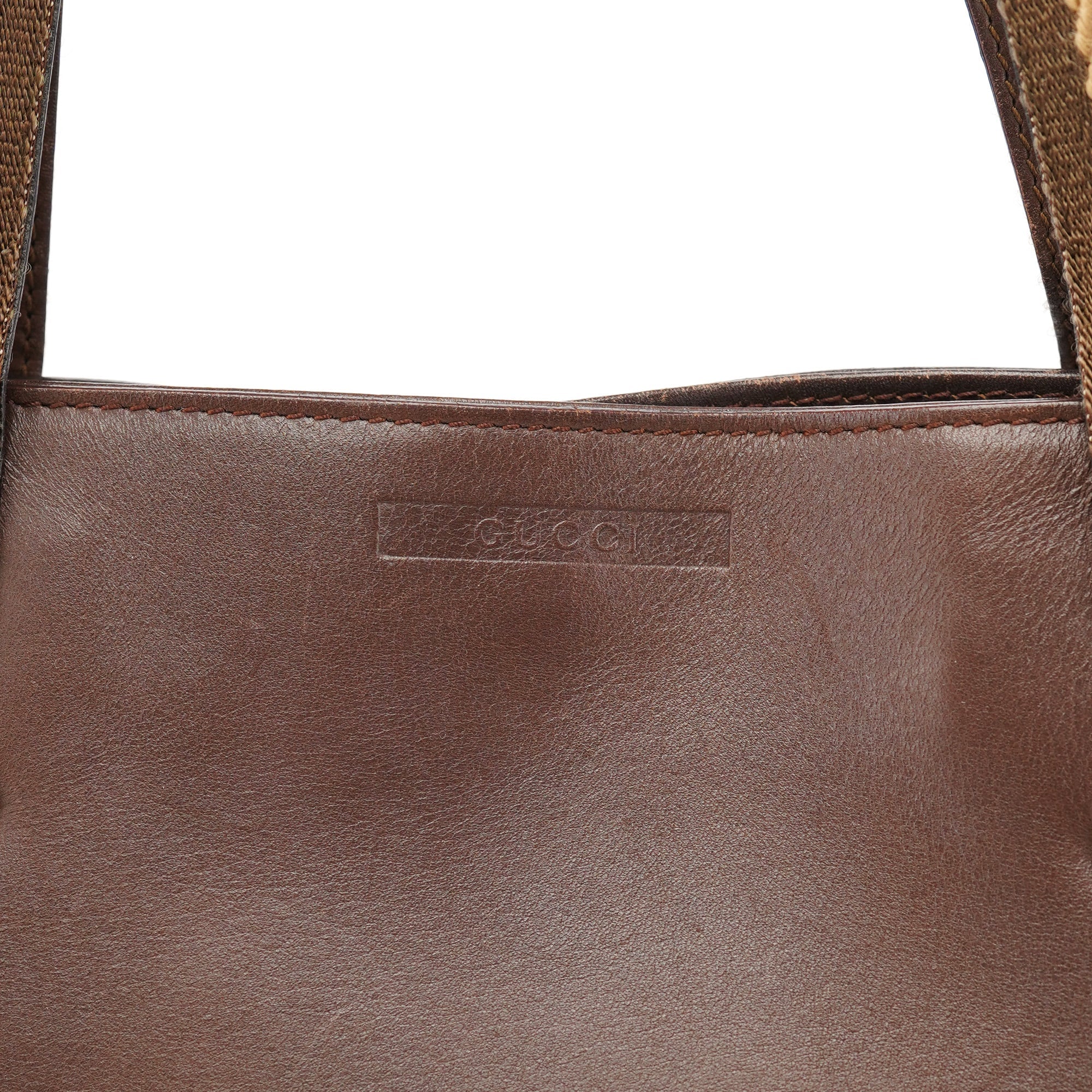 Brown Calfskin Tote Bag