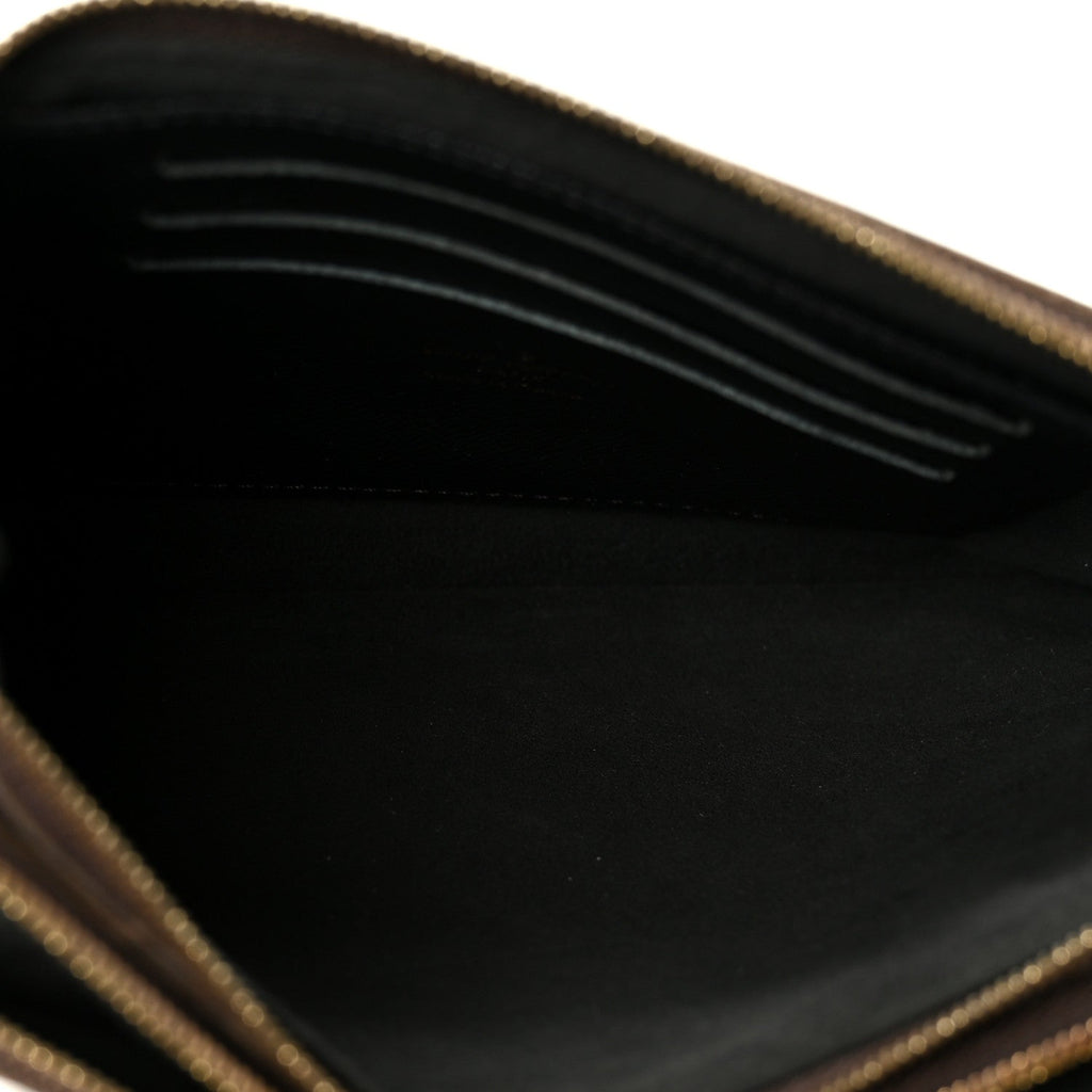 Reverse Monogram Giant Double Zip Pochette