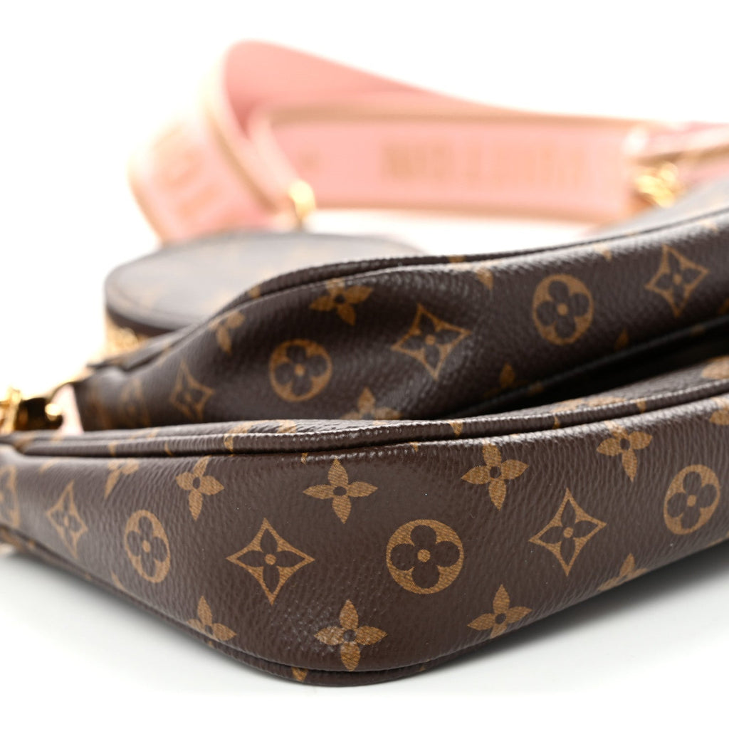Monogram Multi Pochette Accessories Rose Clair
