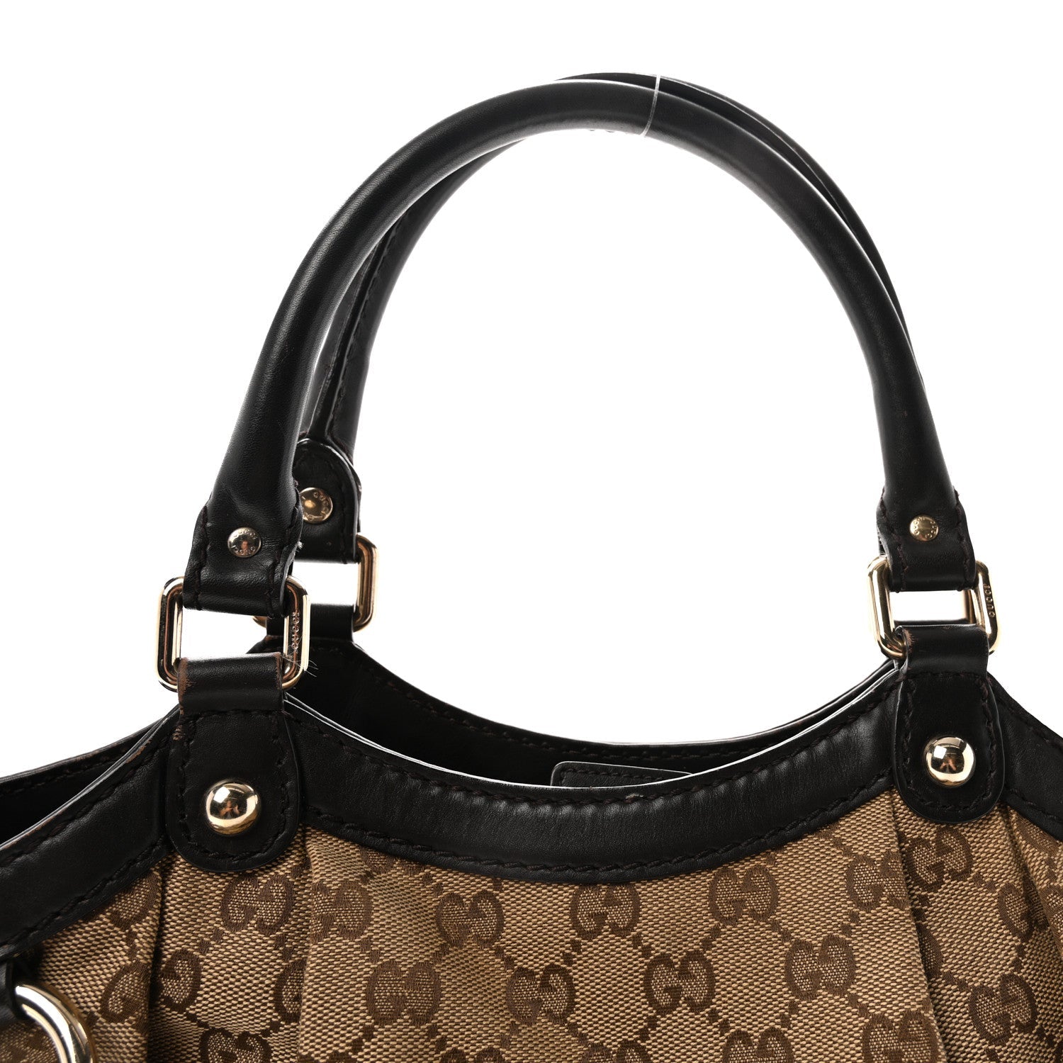 Monogram Medium Sukey Tote Dark Brown