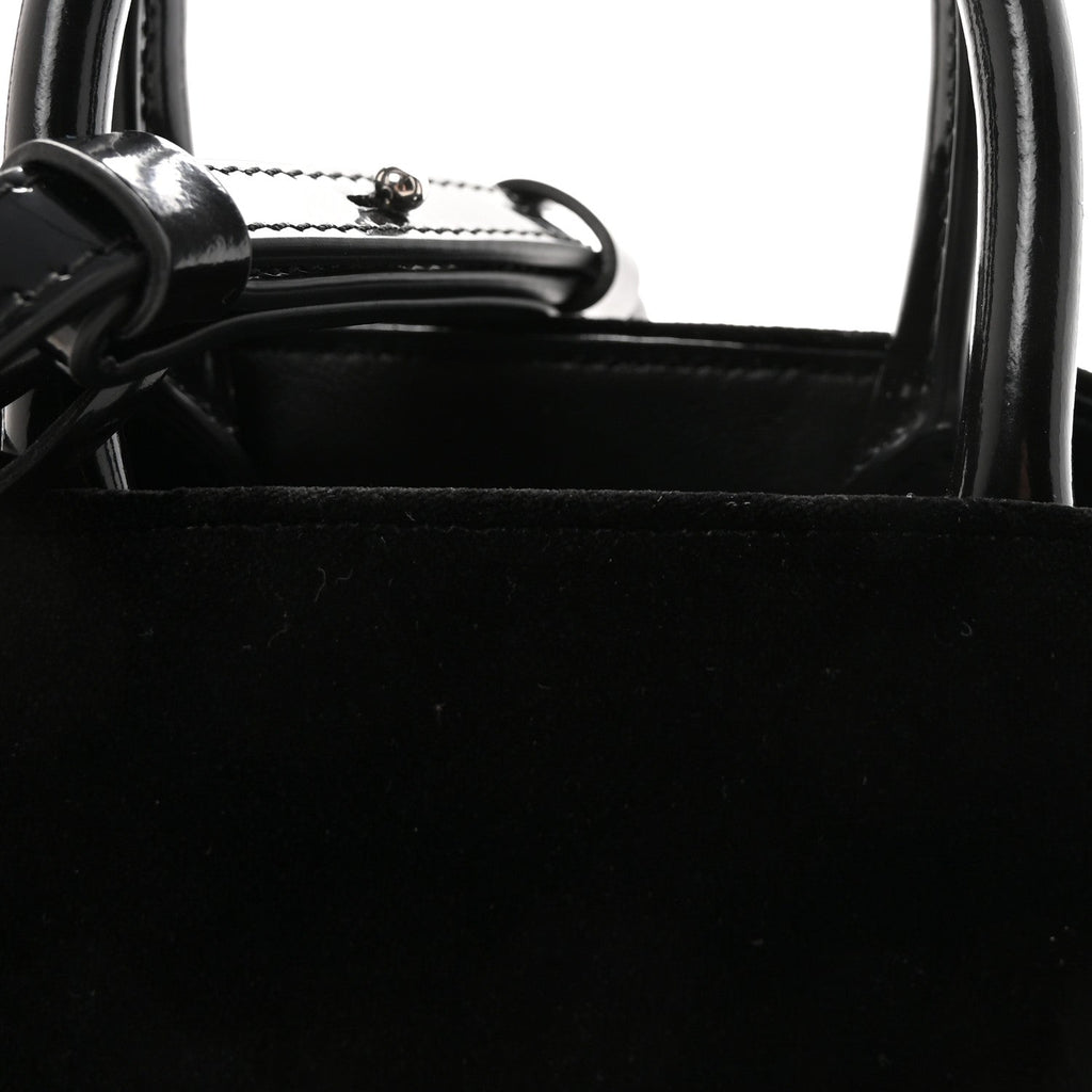 Velvet Strass XS Hug Bag Black