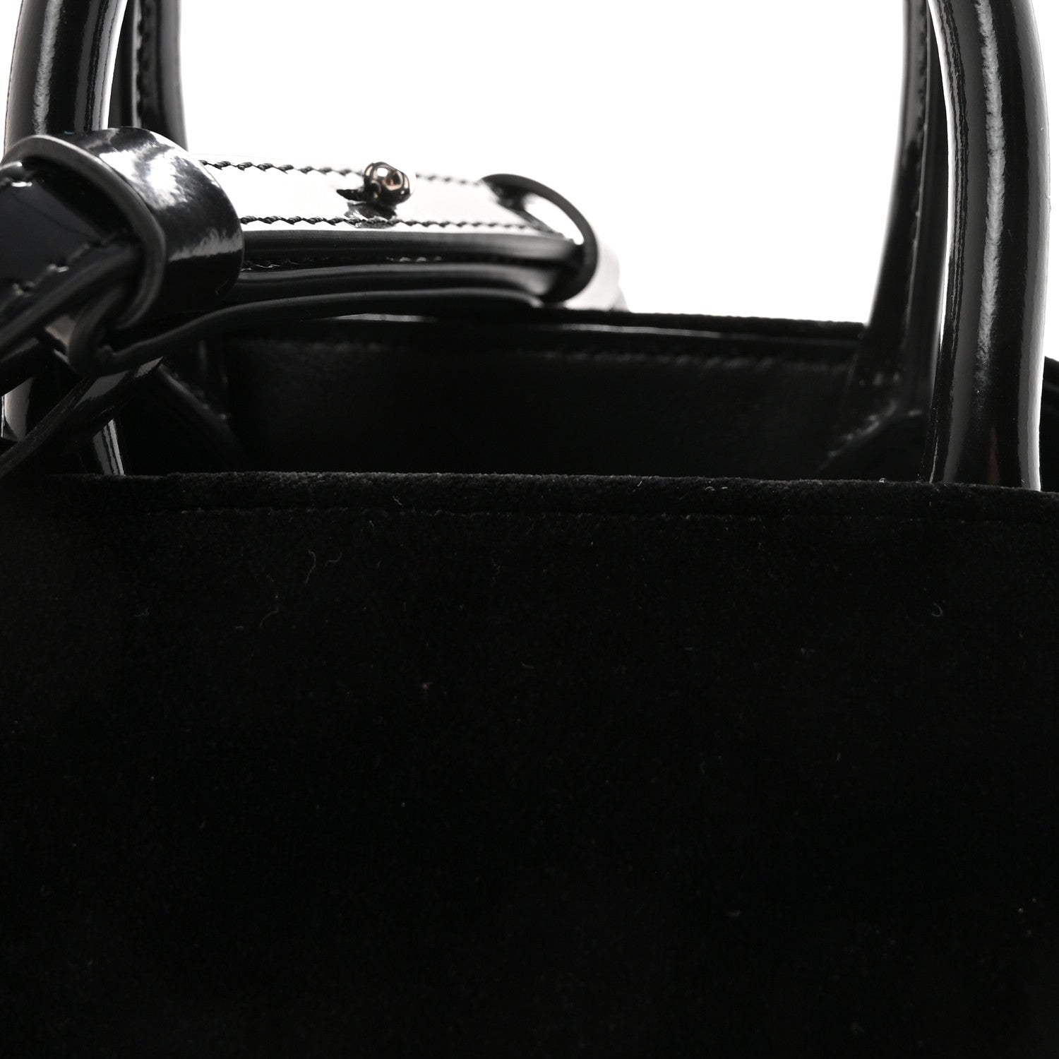 Velvet Strass XS Hug Bag Black